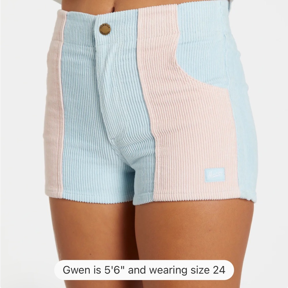 Hammies Colorblock Corduroy Women Shorts

Never worn